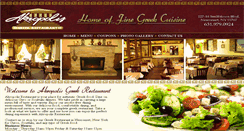 Desktop Screenshot of akropolisrestaurant.com